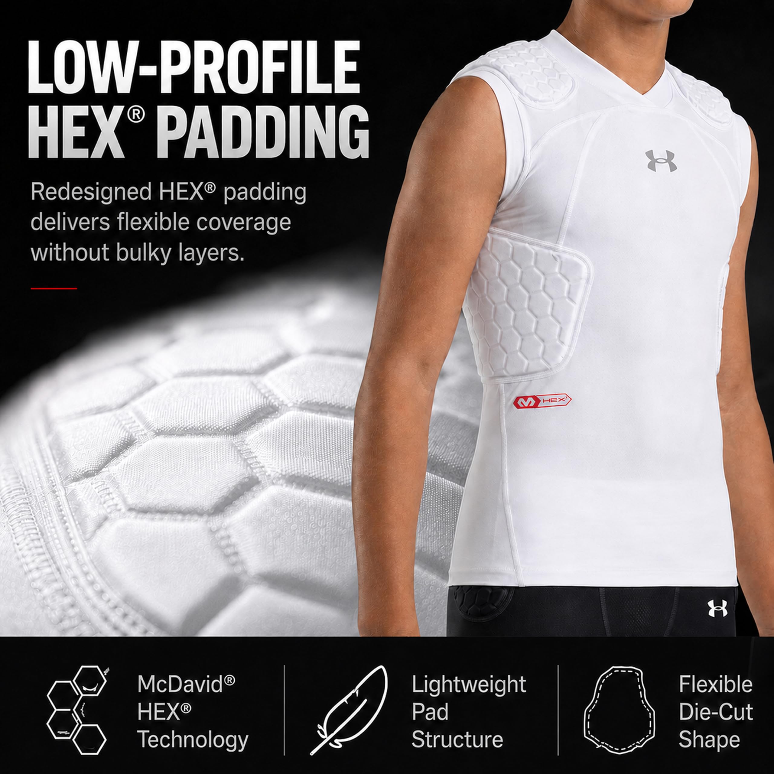 Under Armour Gameday Armour Pro - Camiseta de fútbol Unisex Adulto
