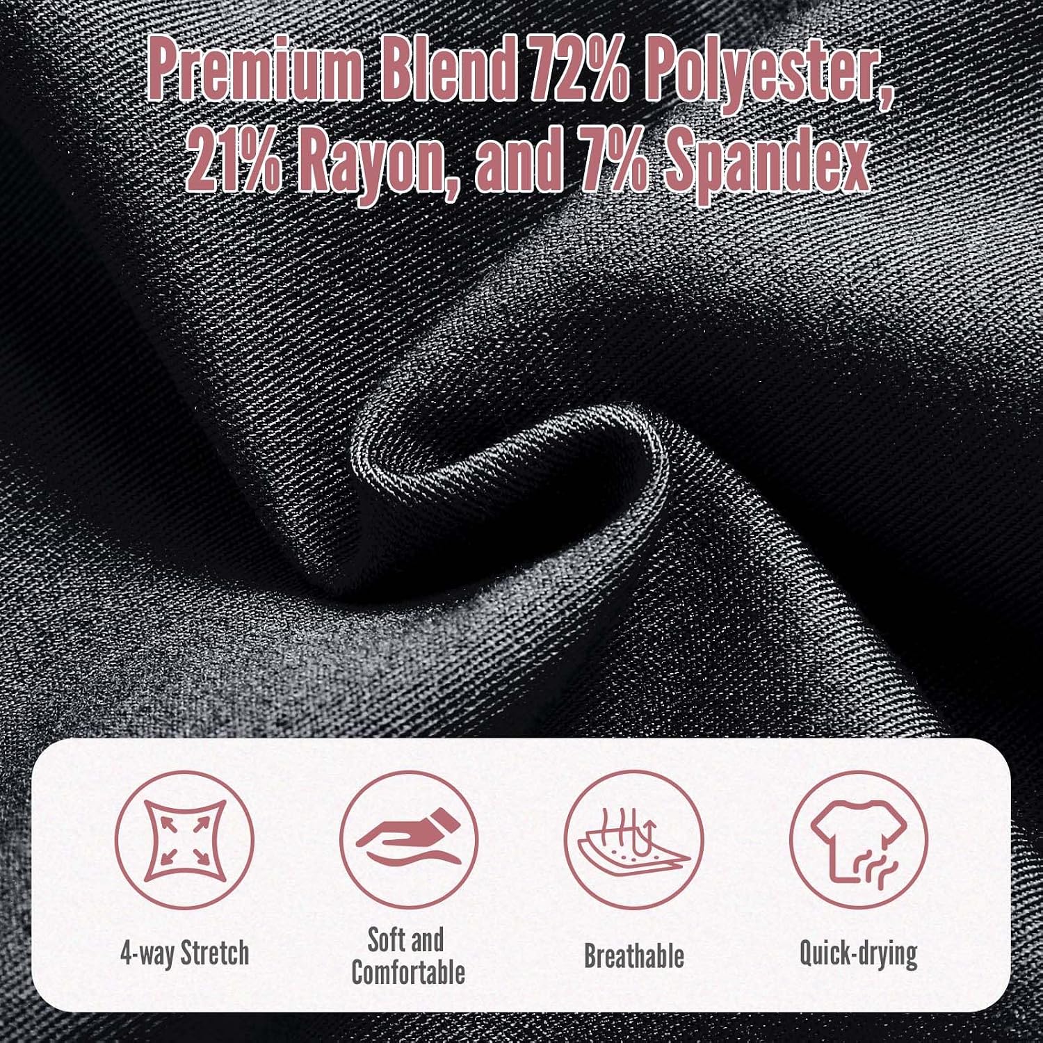 Womens Scrub Pants, Stretch Yoga Waistband with Drawstring, 5 Pockets, Slim Fit Cargo Jogger Scrubs for Women