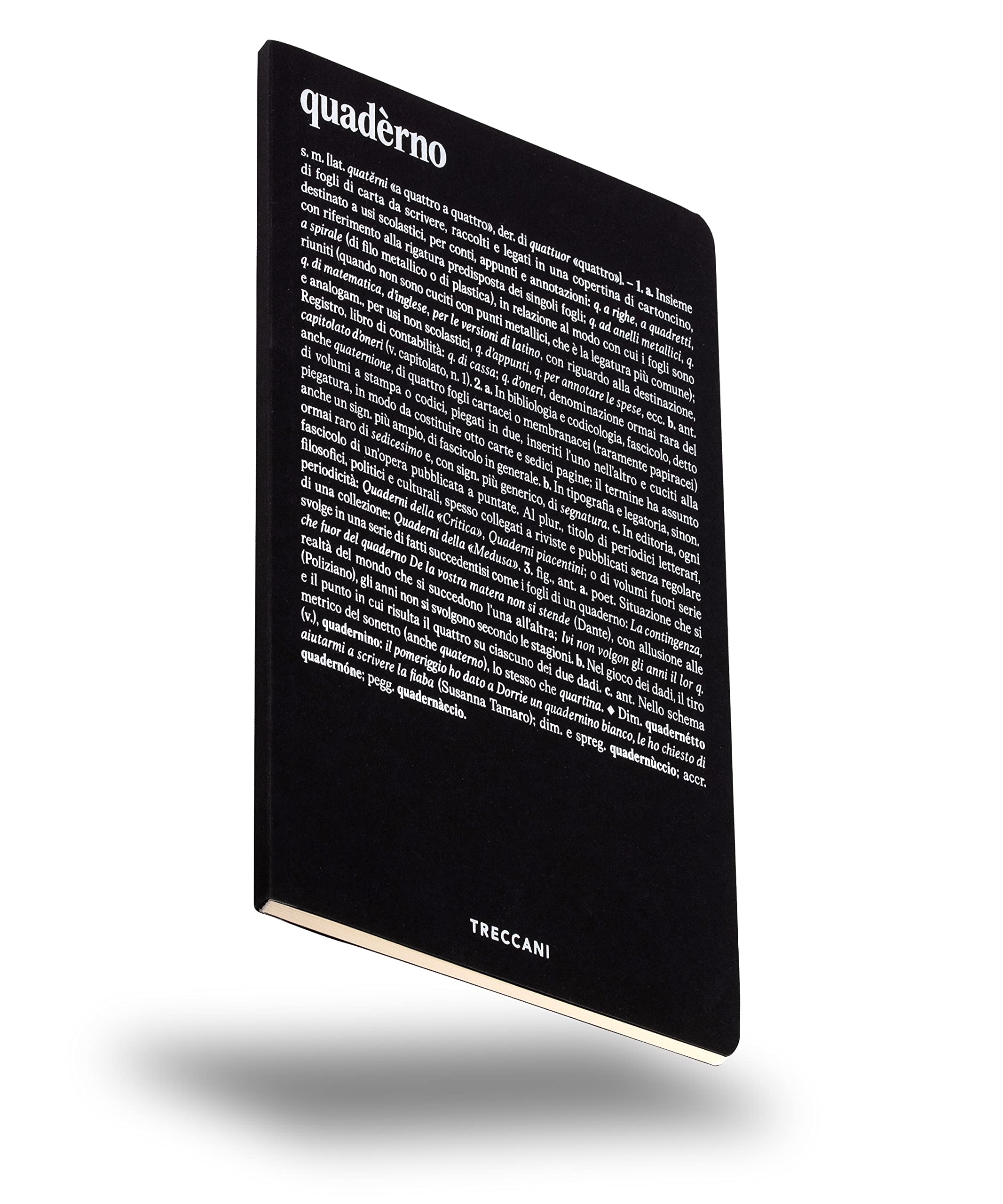 Treccani Emporium - Quaderno/Sheets, White Black/White