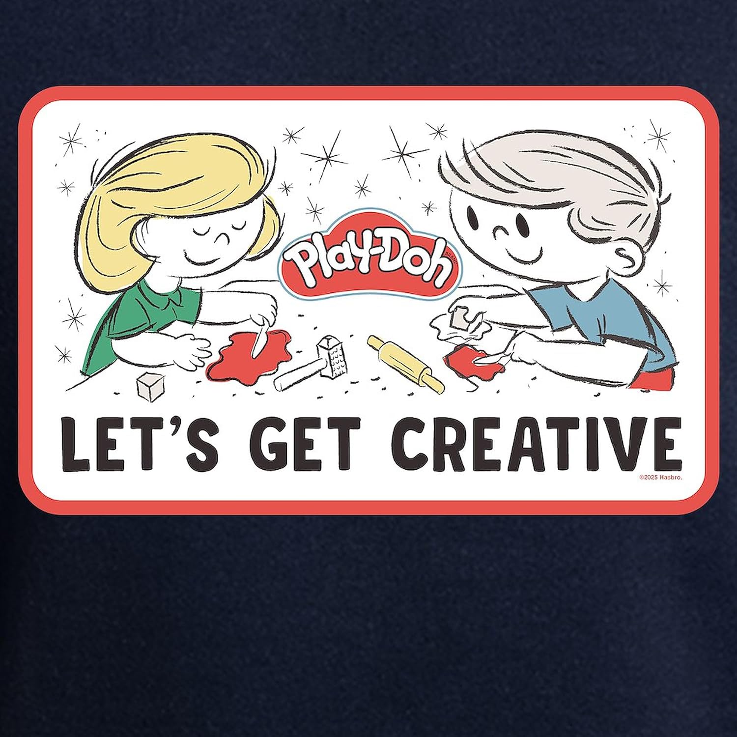 CafePress Play Doh: Creative Classic Crew Neck Light Sweatshirt