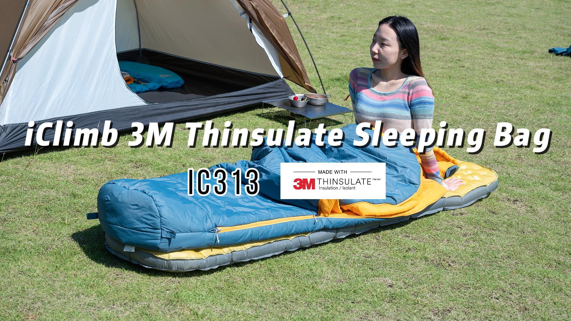 Amazon.com : iClimb 3M Thinsulate Insulation Mummy Sleeping Bag