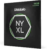 Encordoamento Para Guitarra .008-.038 D'Addario NYXL NYXL0838