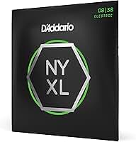 Encordoamento Para Guitarra .008-.038 D'Addario NYXL NYXL0838