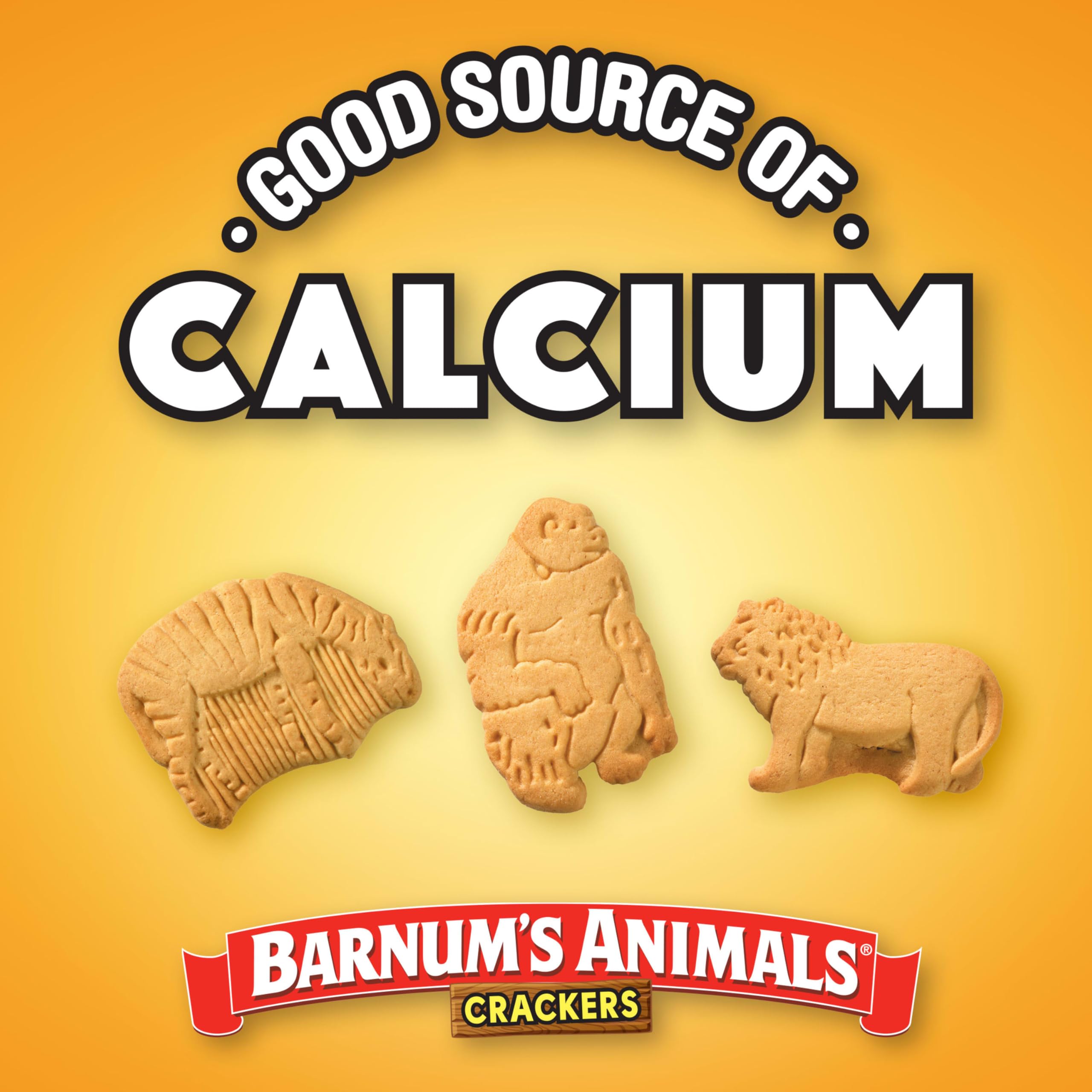 BARNUMS Original Animal Crackers Kids Snacks 10 Snack Packs — view 6