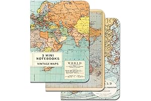 Vintage Maps Mini Notebooks