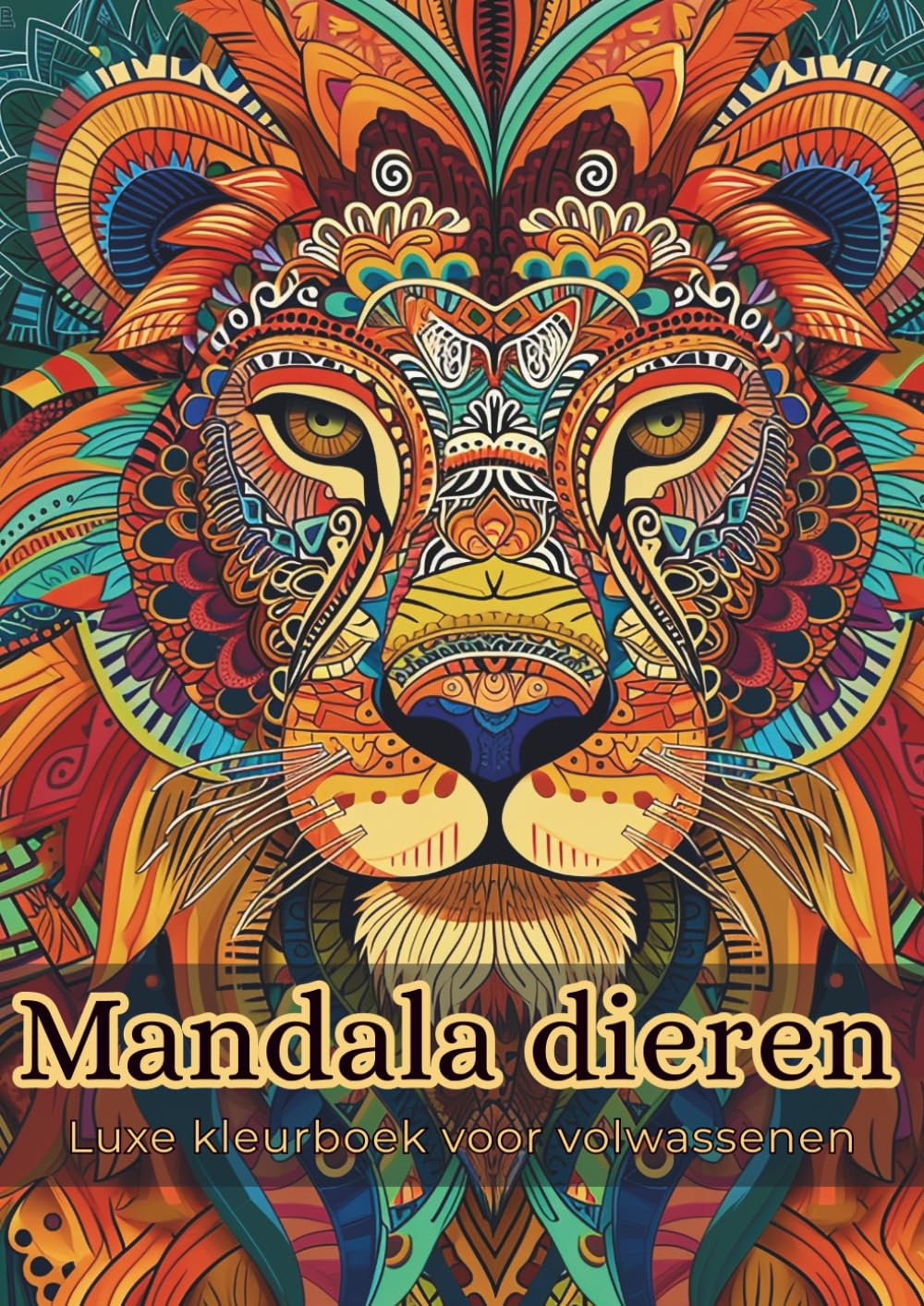 Luxe Mandala dieren kleurboek voor volwassenen | 50 gedetailleerde kleurplaten | Voor ontspanning, mindfulness, creativiteit