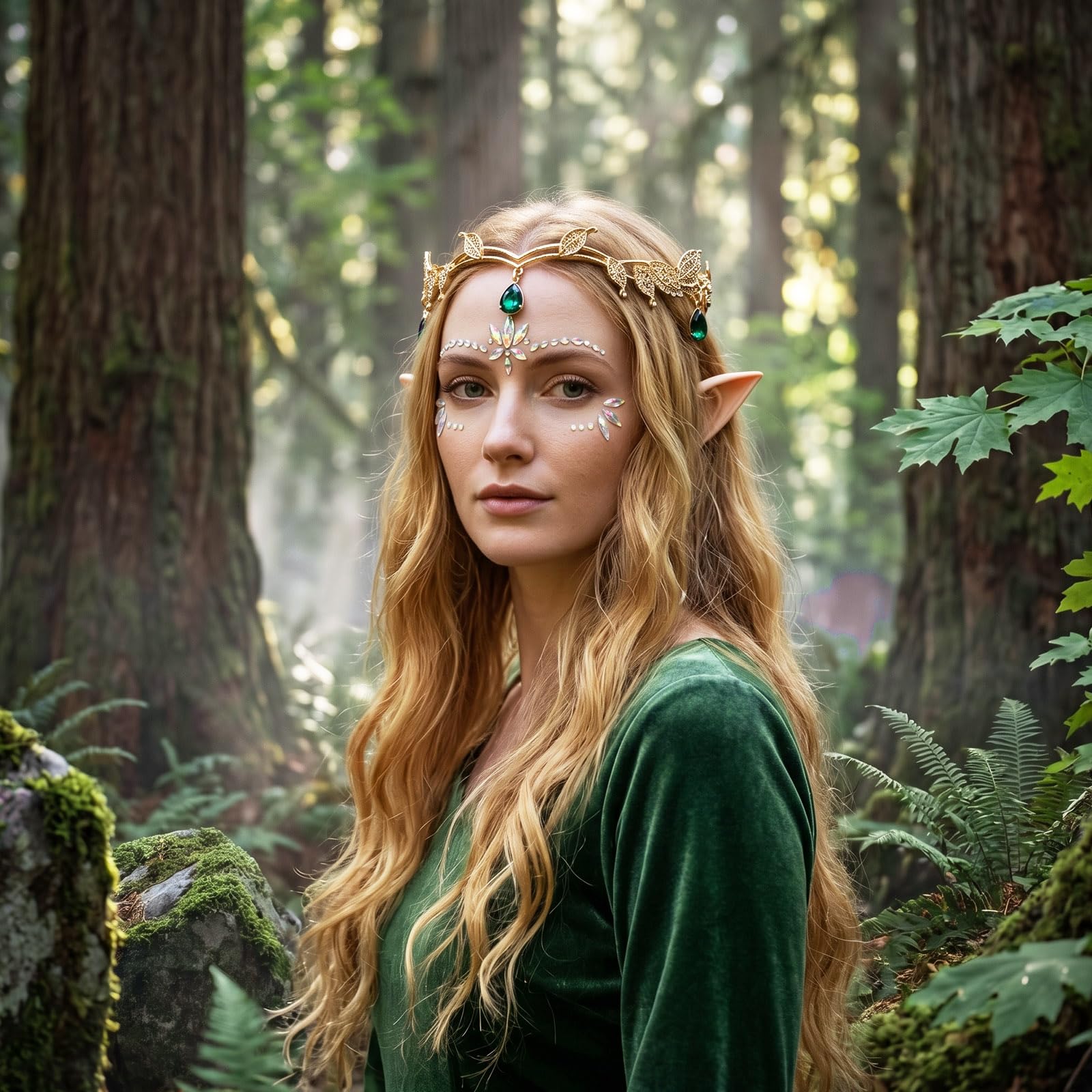 Kostium elfów damski na wesele, karnawał i cosplay