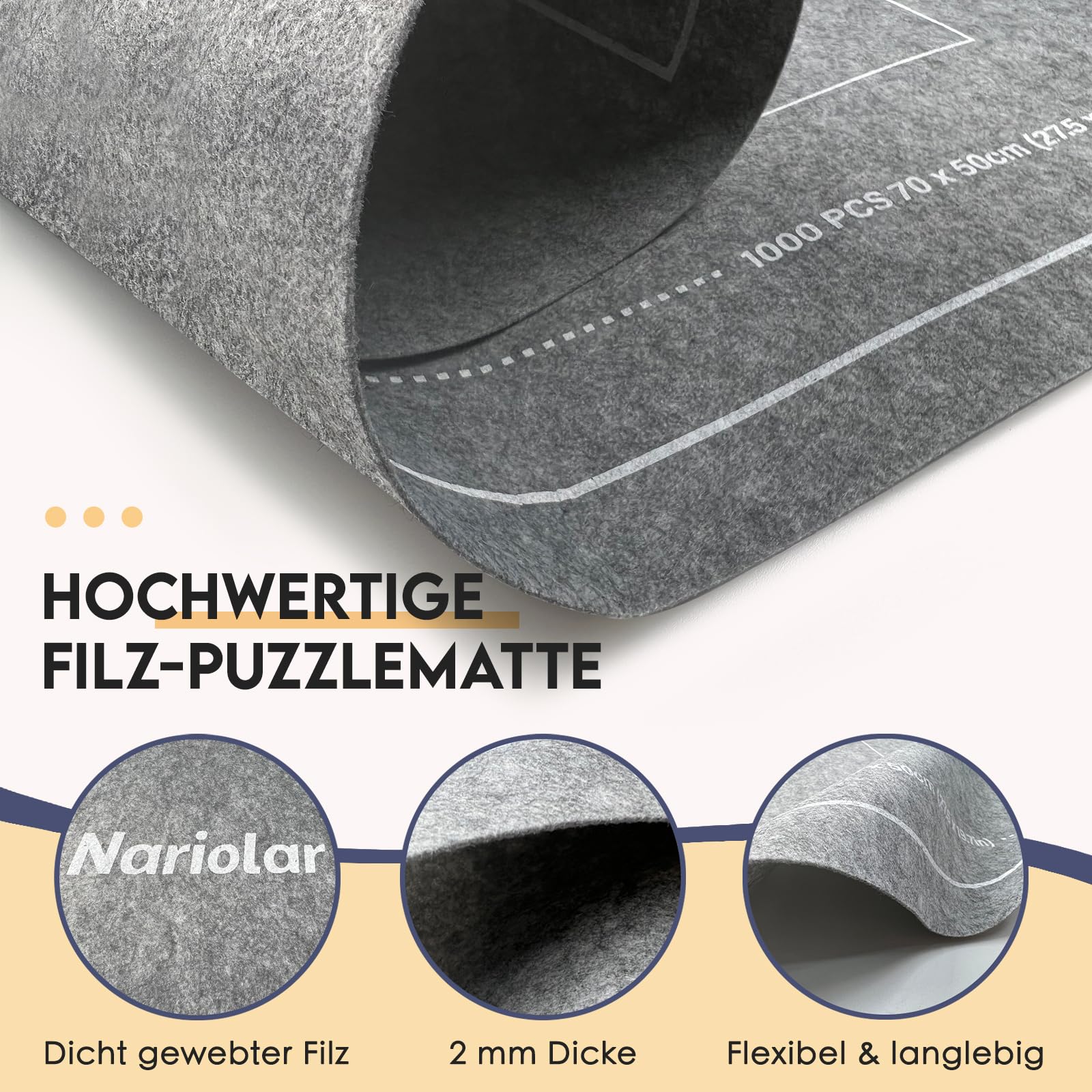 Boosterbox Puzzle rol - oprolbare puzzelmat tot 1000 stukjes