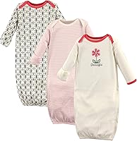 Vista 66 de Touched by Nature - Camisones unisex de algodón orgánico para bebé Margarita