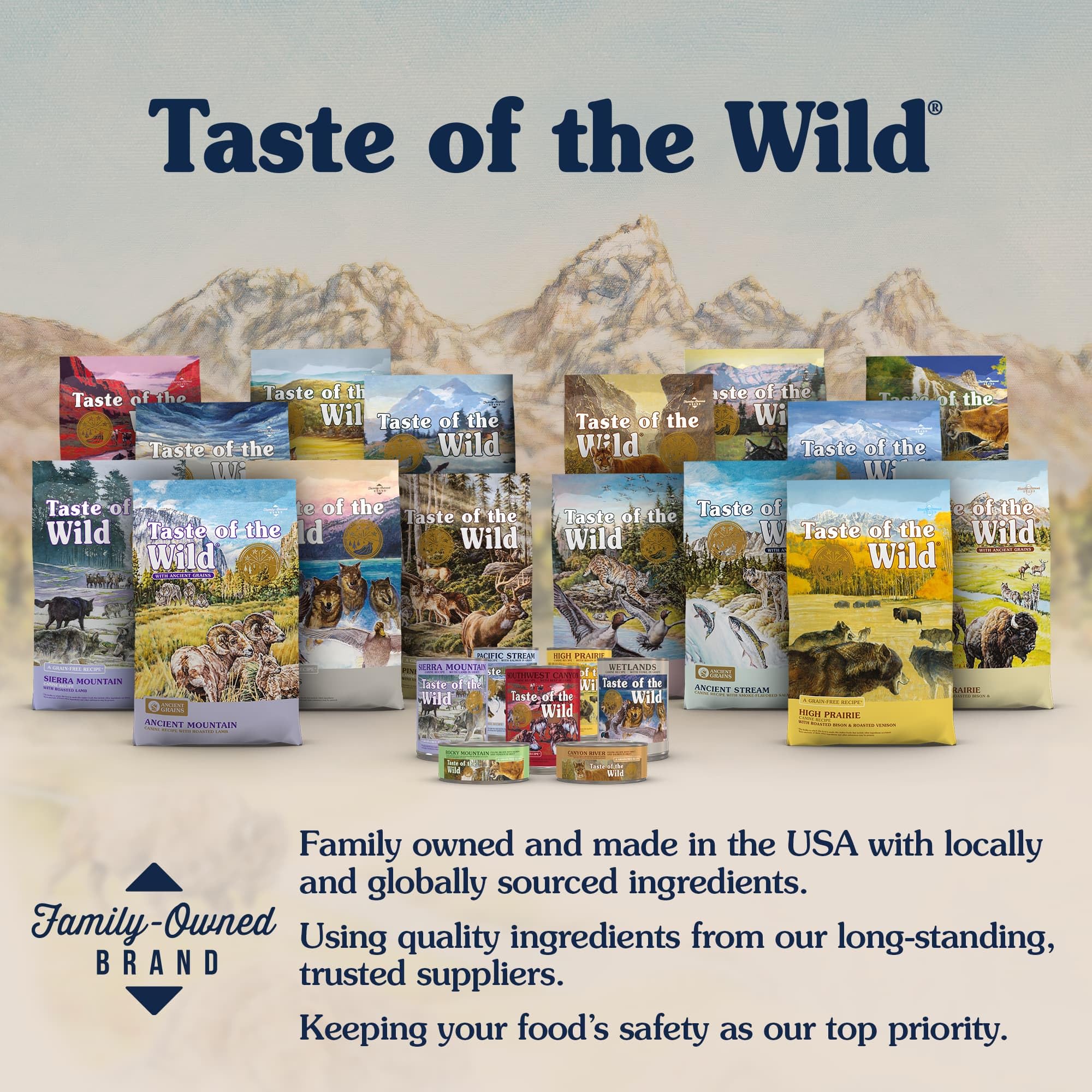Taste Of The Wild Rocky Mountain Feline Formula - 6.6 kg
