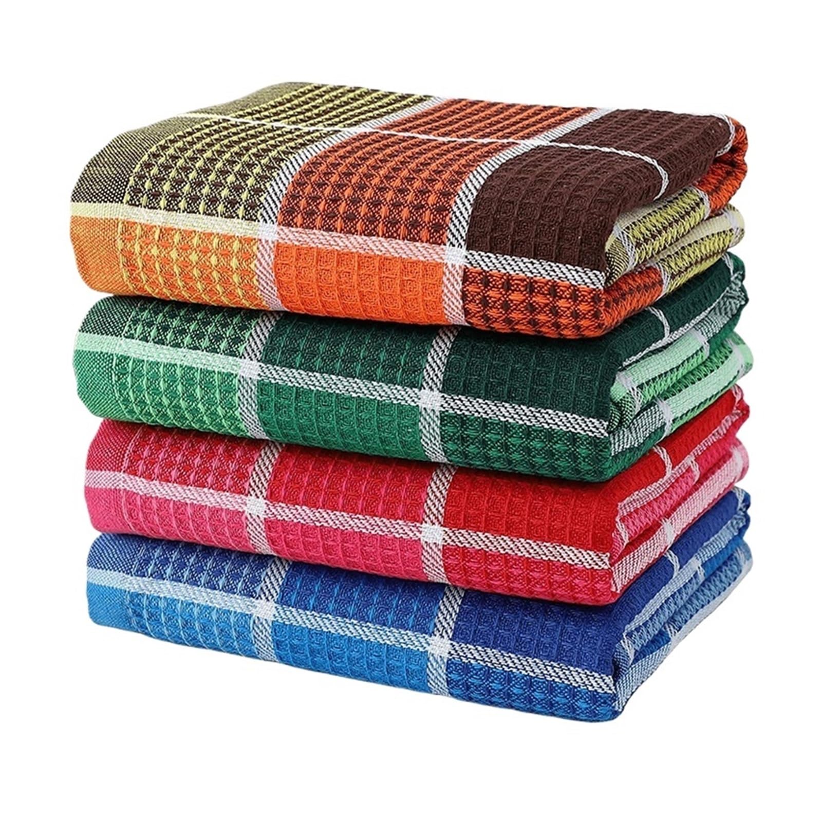 WZPTLKIBAD Waffle Dishcloth, Absorbent Tea Towel for Washing Dishes