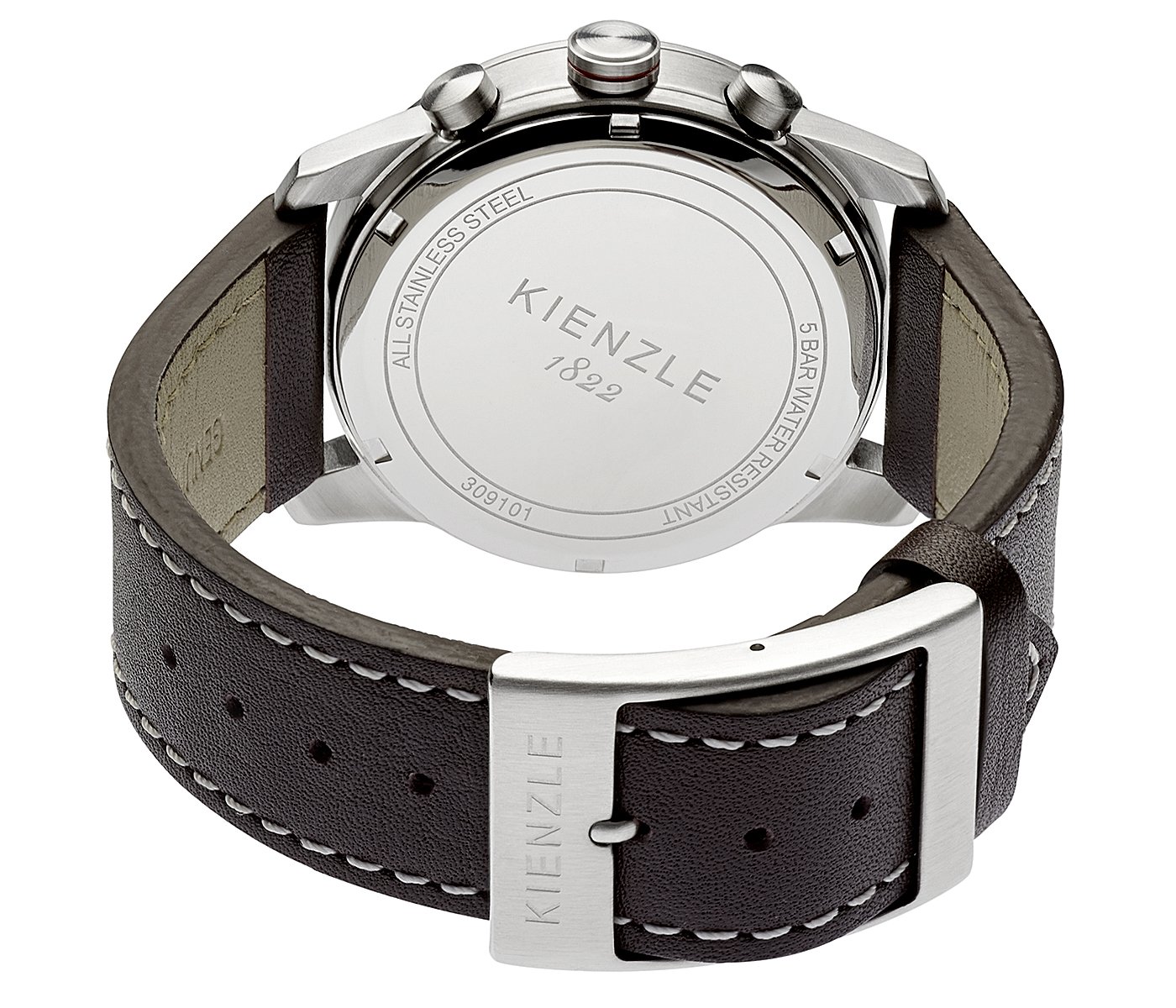 Kienzle K3091012021-00320 - Reloj analógico de Cuarzo para Hombre con Correa de Piel, Color marrón