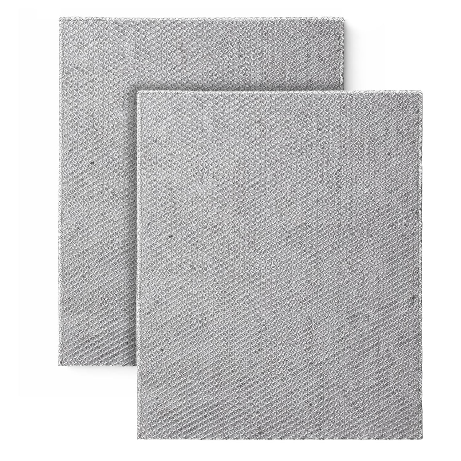 Reliapart Cut-To-Size Aluminium Cooker Hood Grease Filter Sheet 47Cm X 57Cm – Replacement For Logik, Russell Hobbs Extractor Hoods (Pack Of 2)