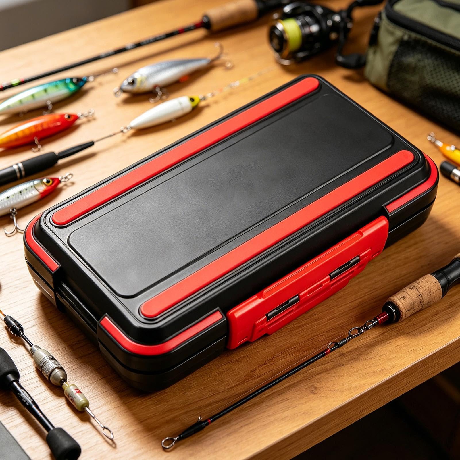 Kit Di Esche Artificiali Strumenti e per la Pesca Sportiva | Strumenti da Pesca all'Aperto Per Pesce Gatto Bass Trota Crappie E Acqua Salata In Kayak Outdoor E Campeggio E Backpacking