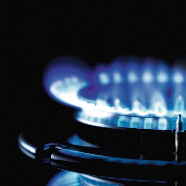 Cata Placa Cristal Gas, Modelo CIB 6021 BK, 3 Fuegos, Ancho 59 cm, Encimera de Gas Butano, Acabado en Cristal Negro - 4