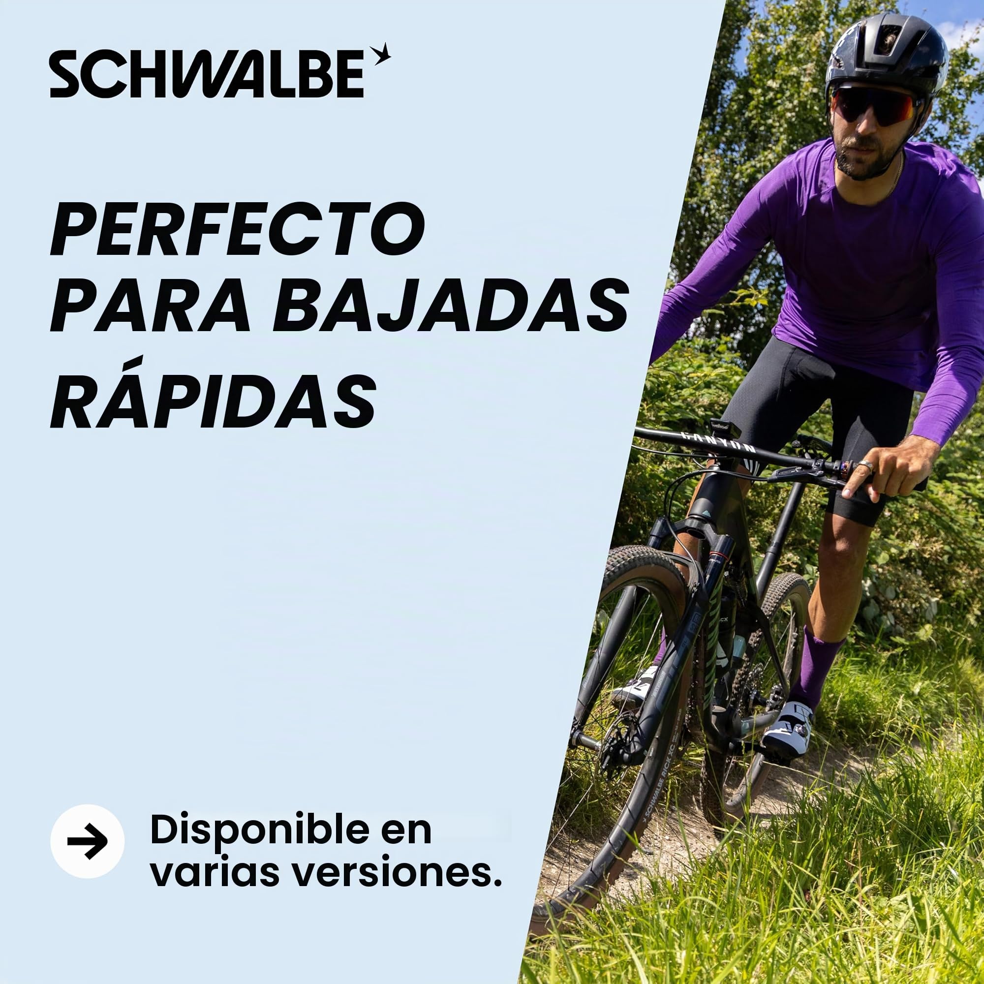 Schwalbe Rocket Ron Evo 57-622 Super Ground - Neumático plegable (29 x 2,25")