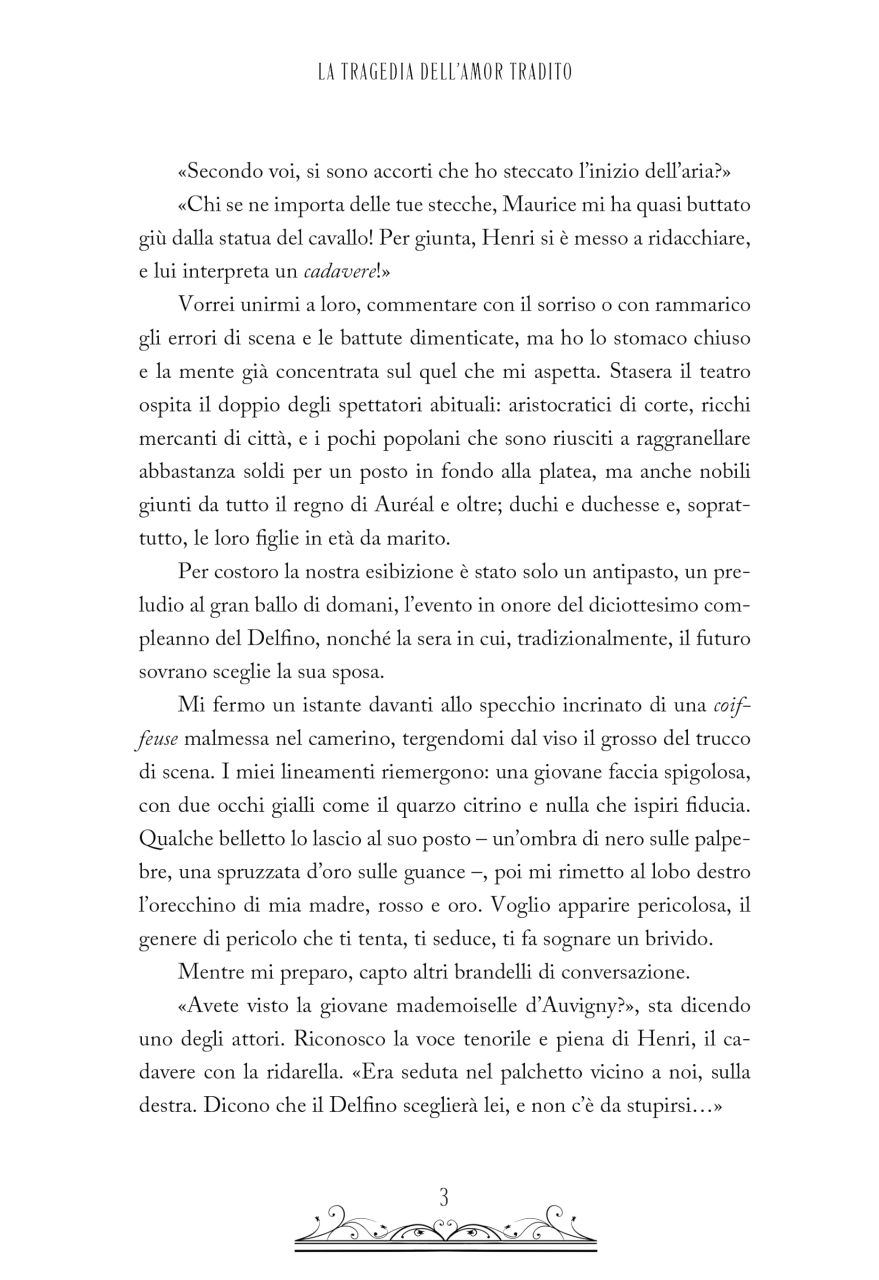 A treachery of swans. La tragedia dell’amor tradito