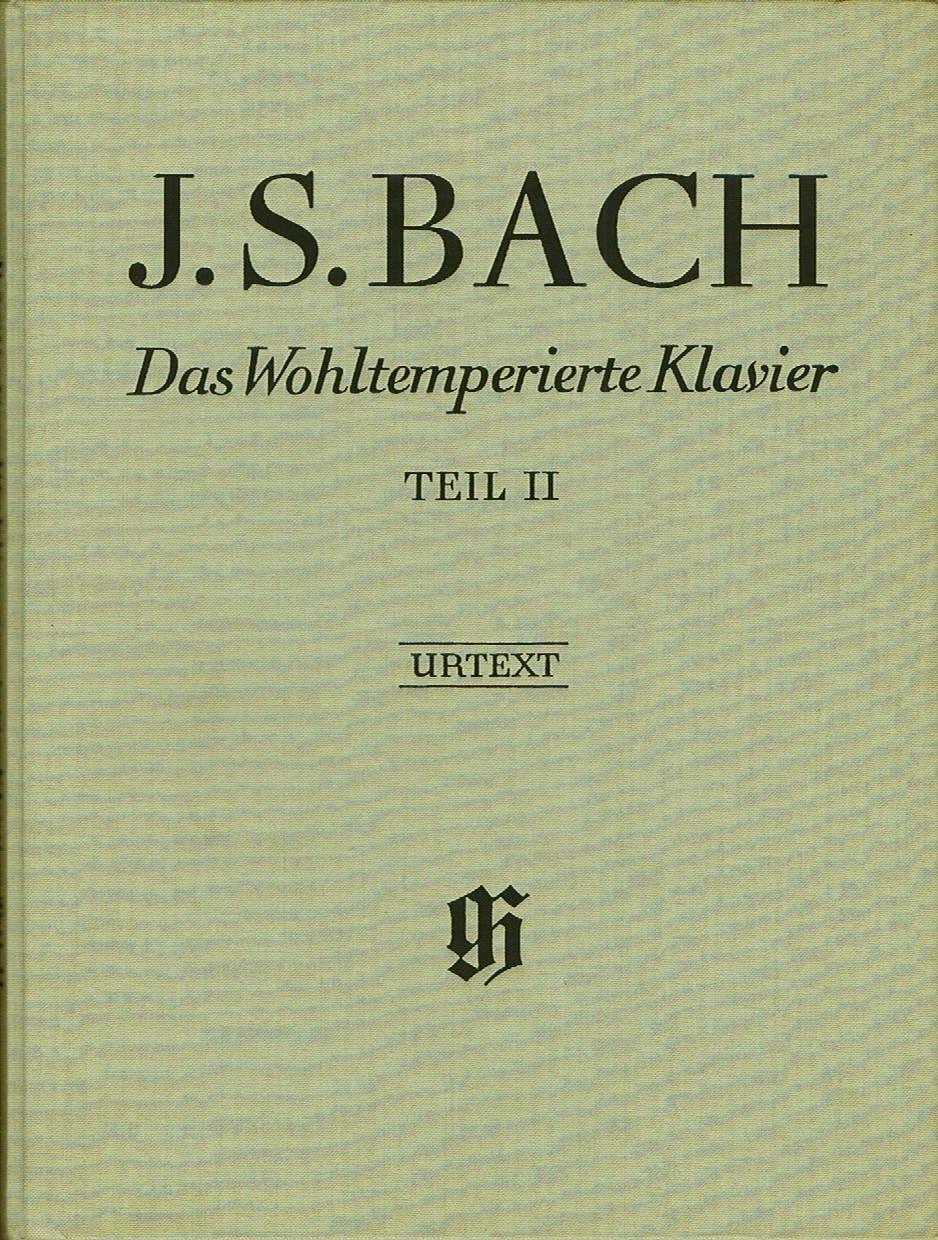 Henle Verlag J.S. Bach: Das Wohltemperierte Klavier - Teil II. Partituras para Piano