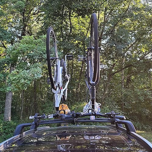 Miniatura 9 de Snailfly Barras transversales mejoradas para portaequipajes para Volvo XC40 2018-2025 con cerradura y silenciosos, accesorios de carga
