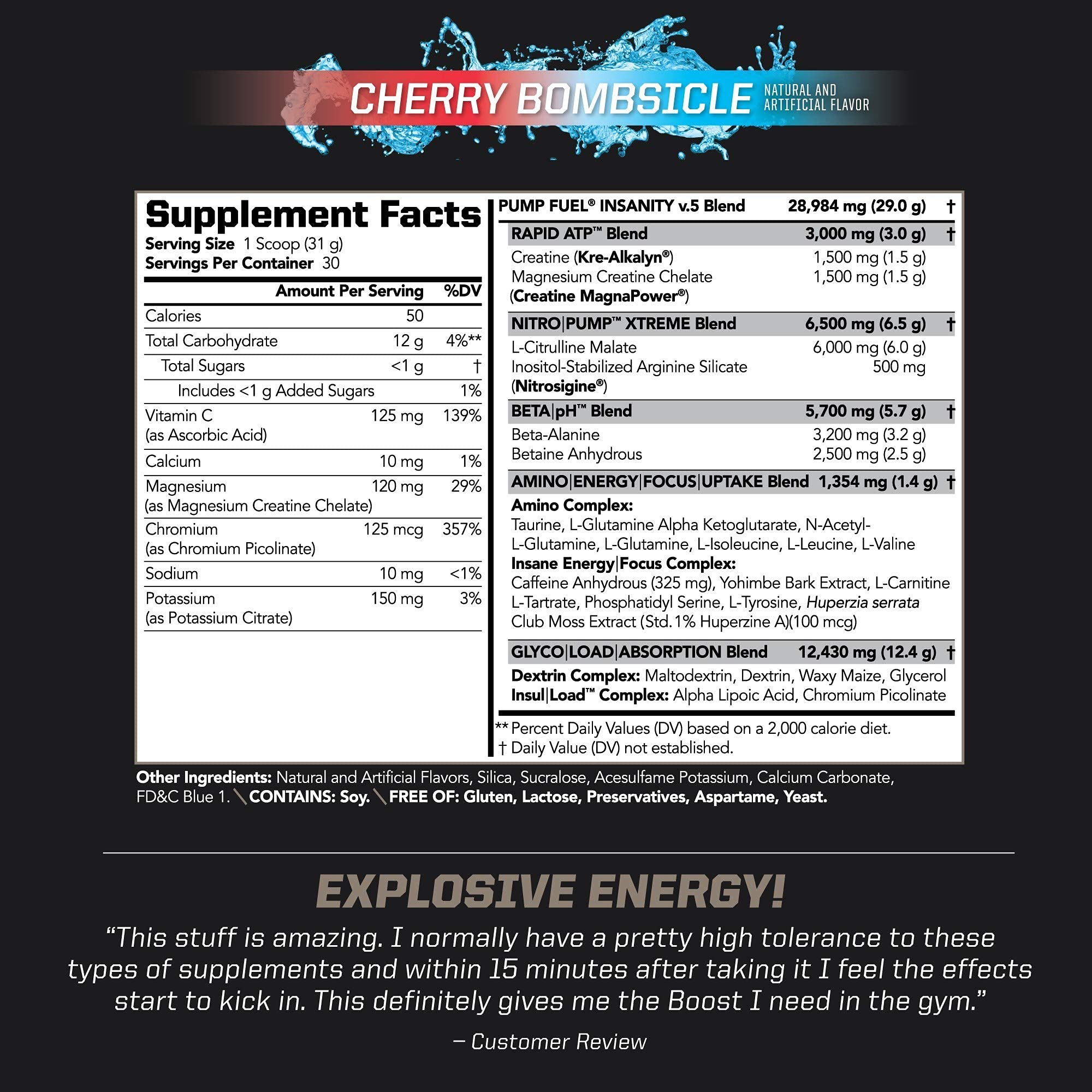 Amazon.com: PMD Sports Ultra Pump Fuel Insanity - Pre Workout