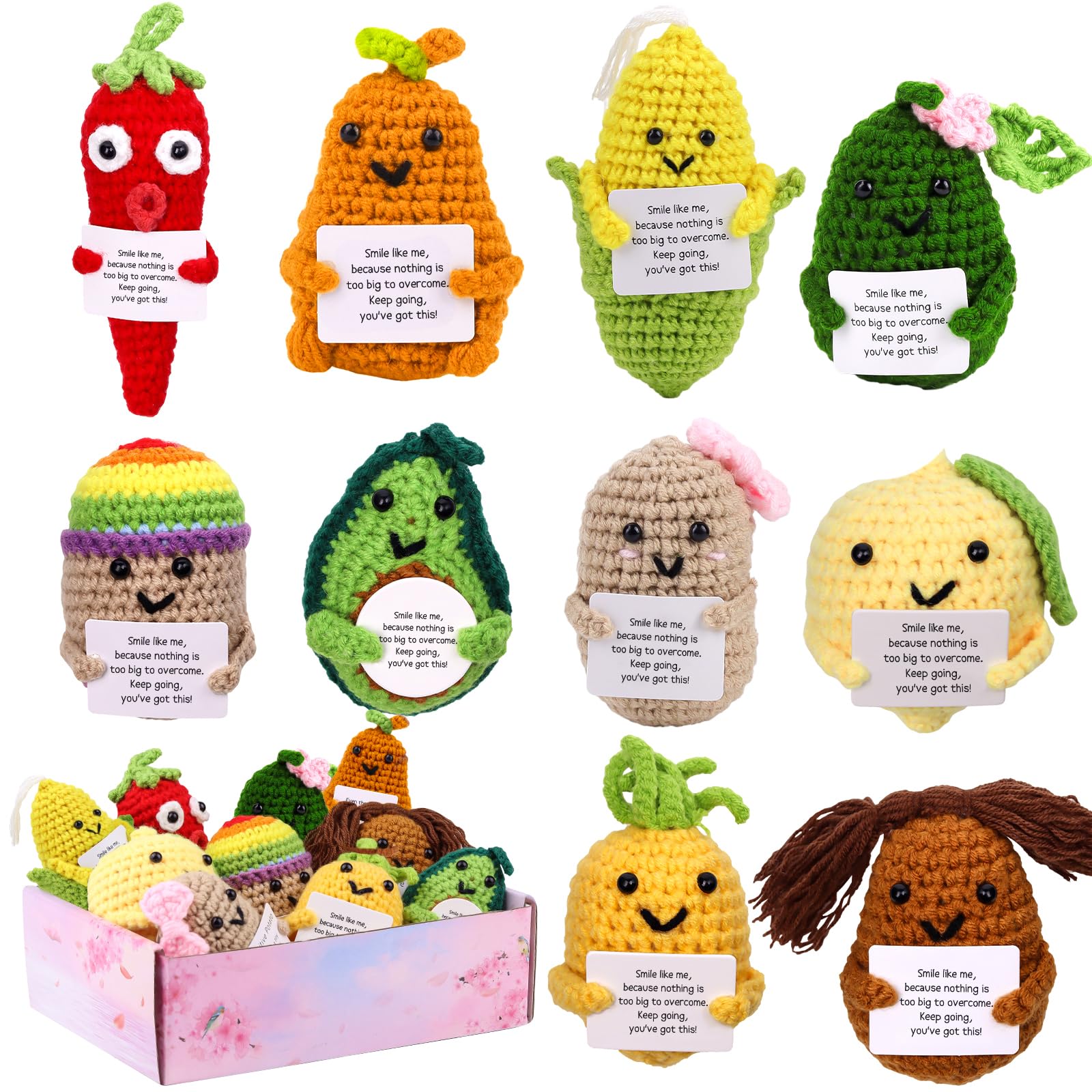 Positive Potato Student - Positieve Aardappel 7cm | Jubi Cadeautjes