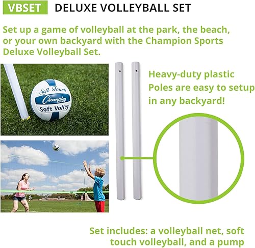 Miniatura 35 de Champion Sports - Juego de bádminton para exteriores