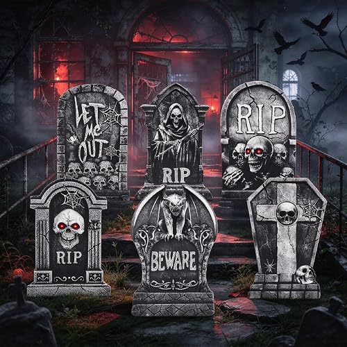 best halloween tombstones in Washington, DC
