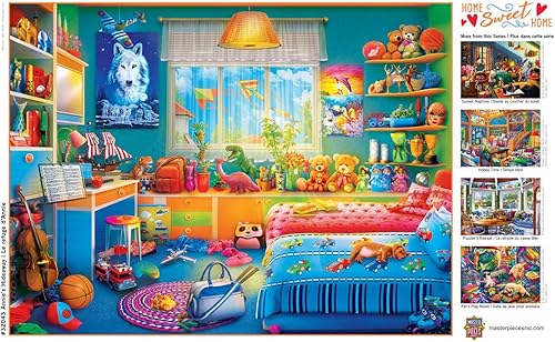 Miniatura 4 de Masterpieces Rompecabezas de 500 piezas para adultos y familia, Annie's Hideaway - 18 x 24 pulgadas