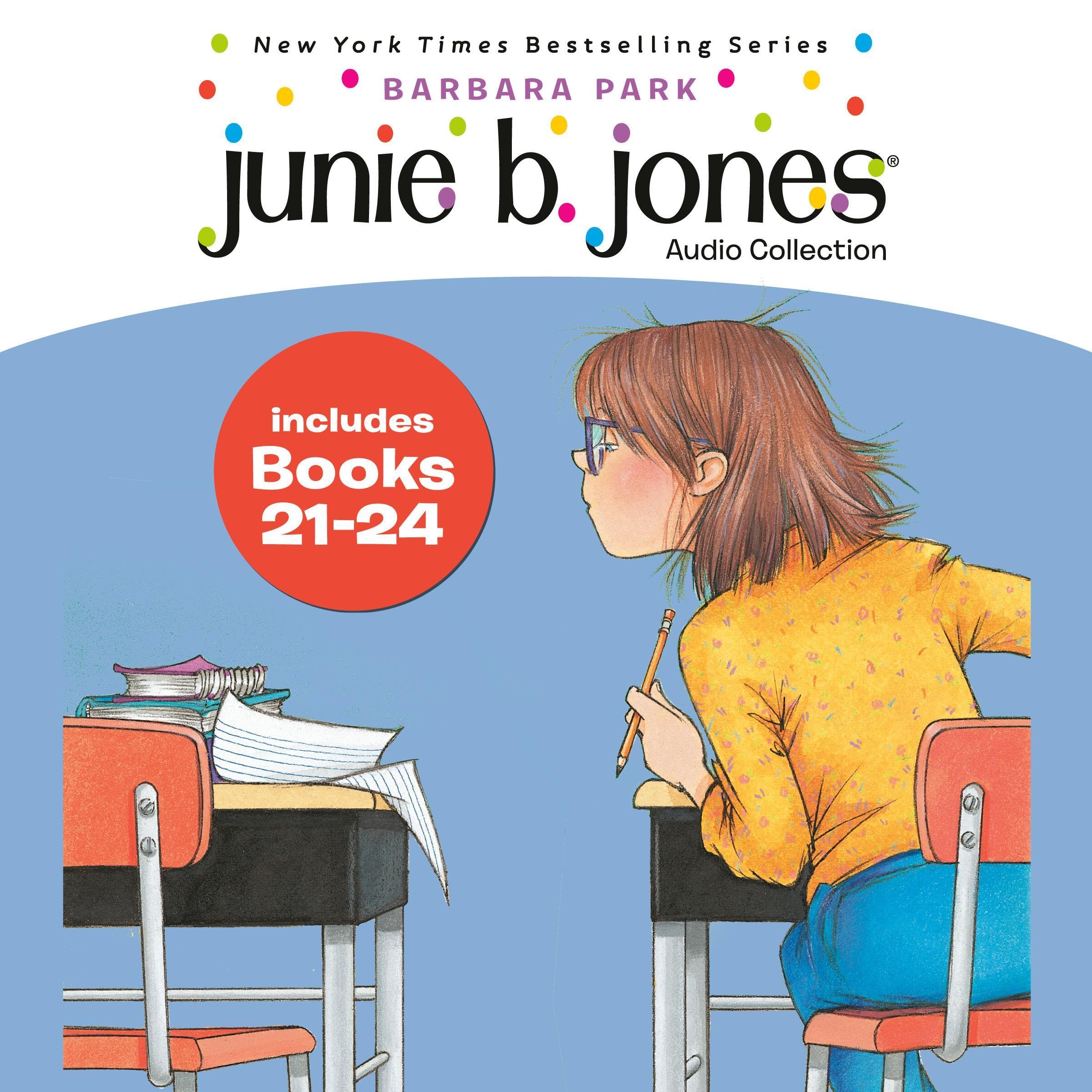 Cover art for Junie B. Jones Audio Collection: Books 21-24