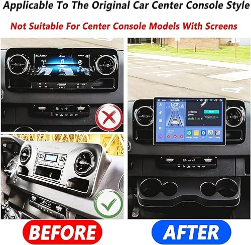 Miniatura 5 de Android Car Stereo for Mercedes-Benz Sprinter (2018-2022), Car Radio Support Split Screen SWC BT 13.3 Inch Touch Screen Head Unit Multimedia Video