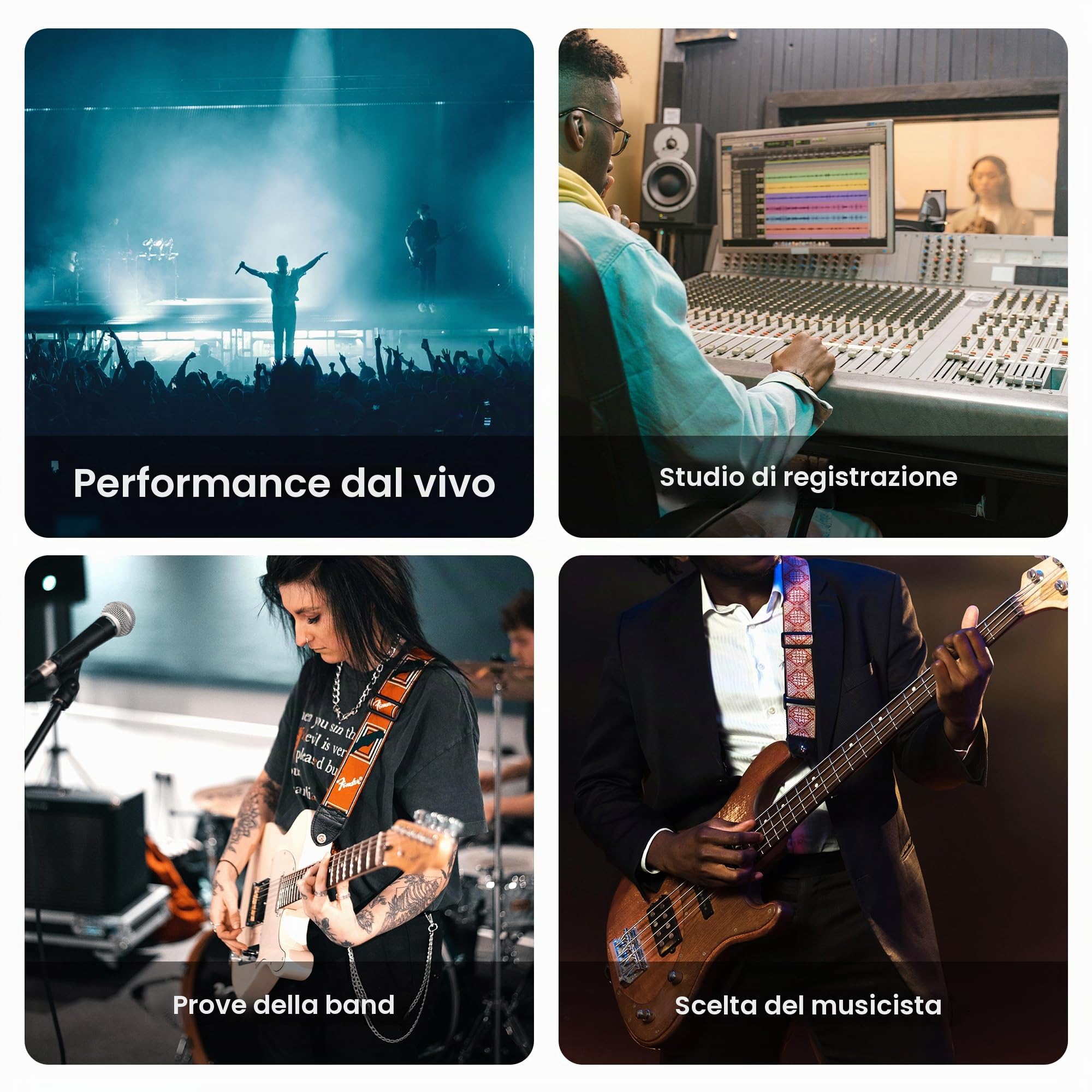 NUX B-2 Plus Ansteck Gitarren-Funksystem Übertragungsart (Details):Senza Fili, Funk