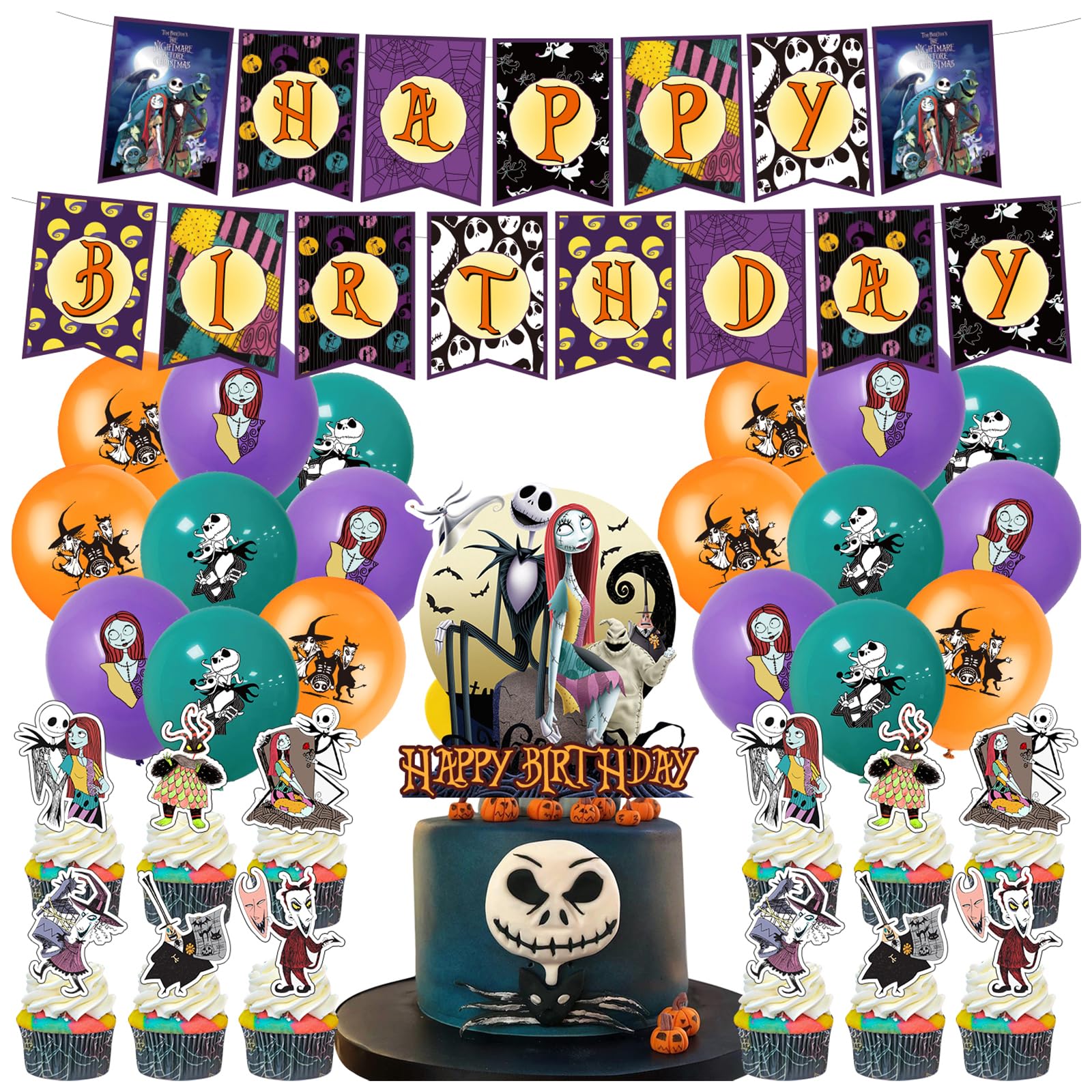 Snapklik.com : Nightmare Before Christmas Baby Shower, Jack Skellington