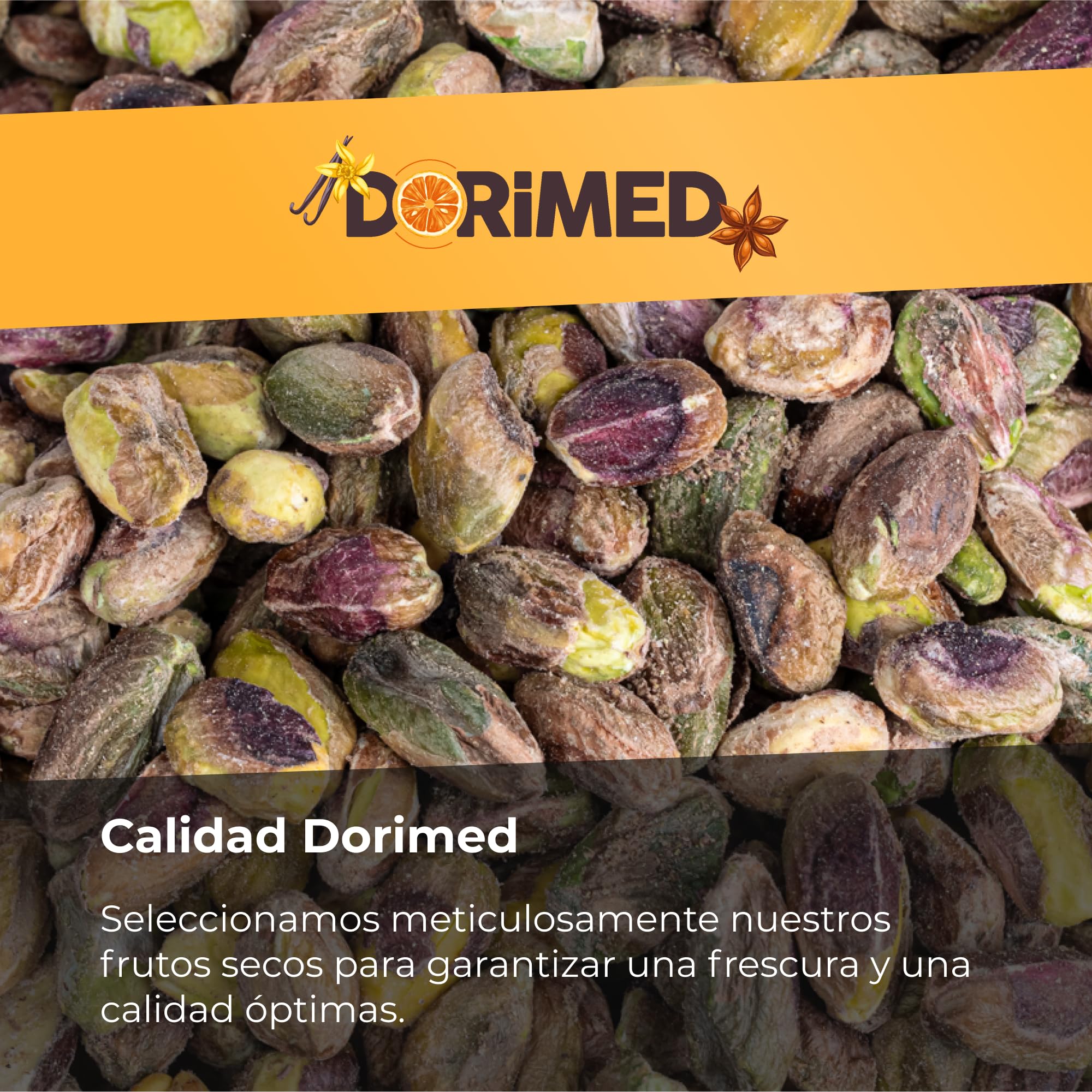 Pistachos, sin cáscara 1 Kg, naturales, sin sal, sin OGM, sin conservantes, ideales para recetas.