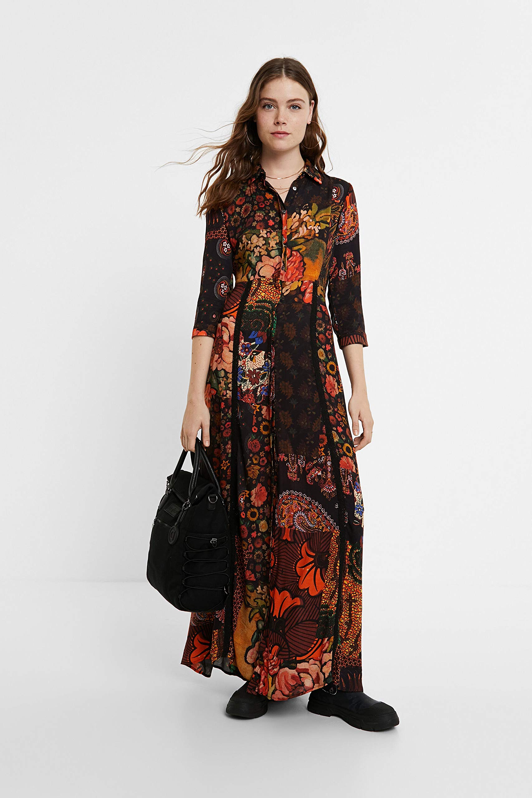 Desigual - Sukienka Turyńska damska Kolor: 3099 Rozmiar: Size