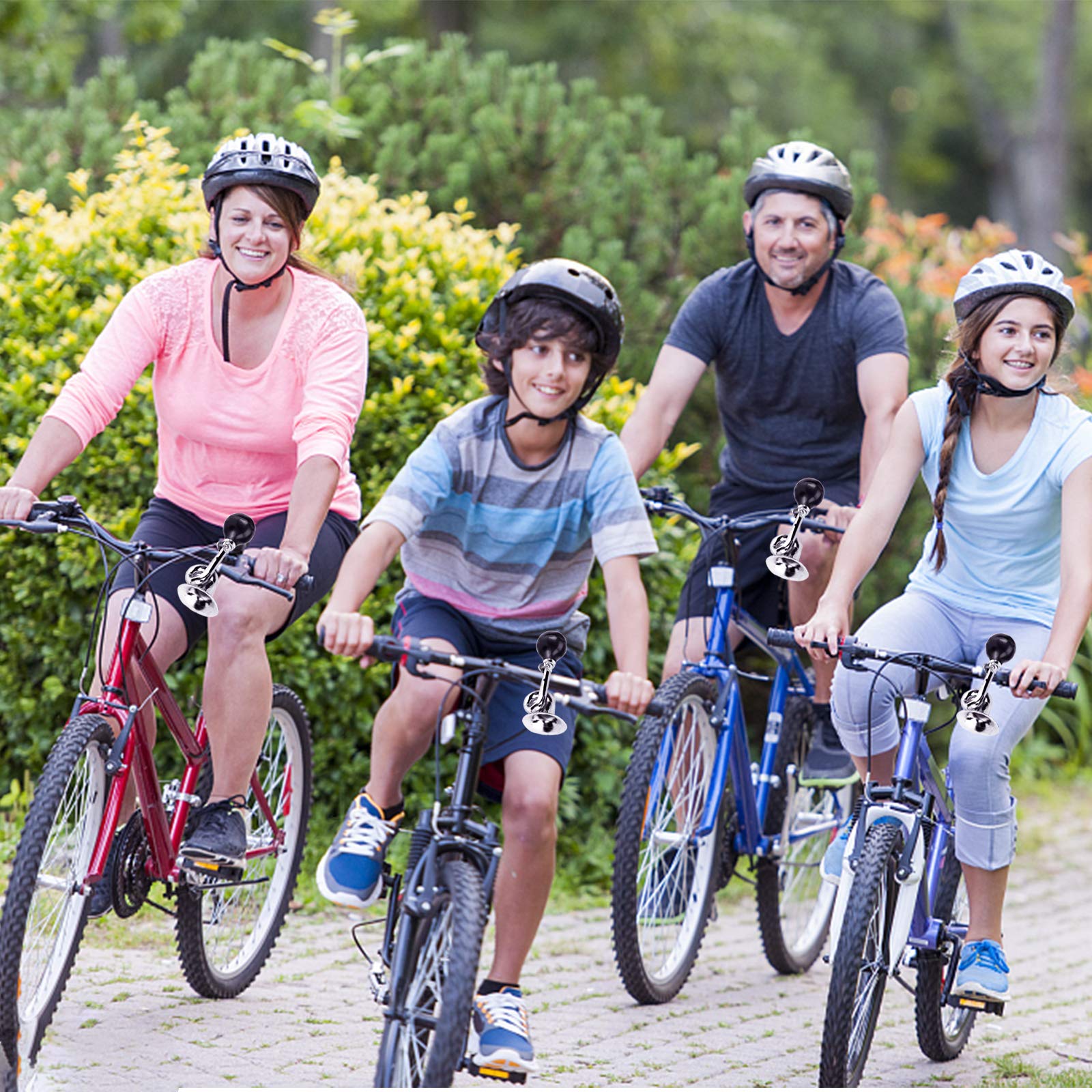 Trombetta Per Bici Bambini CARALL | Campanella A Chiocciola In Metallo, 16 Cm - Foto 13
