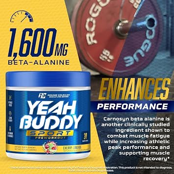 Ronnie Coleman Signature Series NEW Pre Workout Powder for Women & Men, Preworkout w/Amino Acid Beta Alanine, L Citrulline, Caffeine for Energy Support, Endurance & Focus (Carnival Rush)