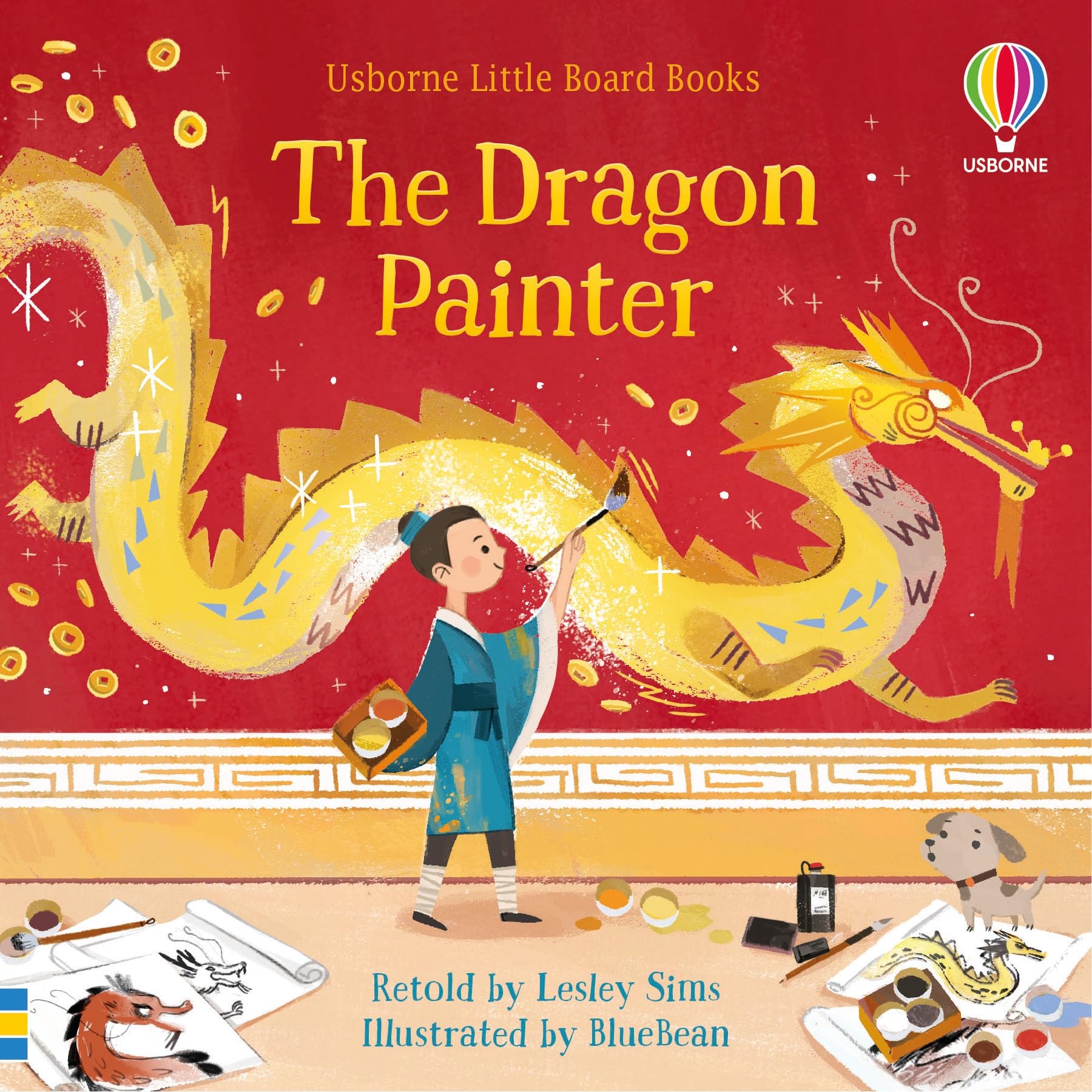 Usborne Little Board Books: The Dragon Painter