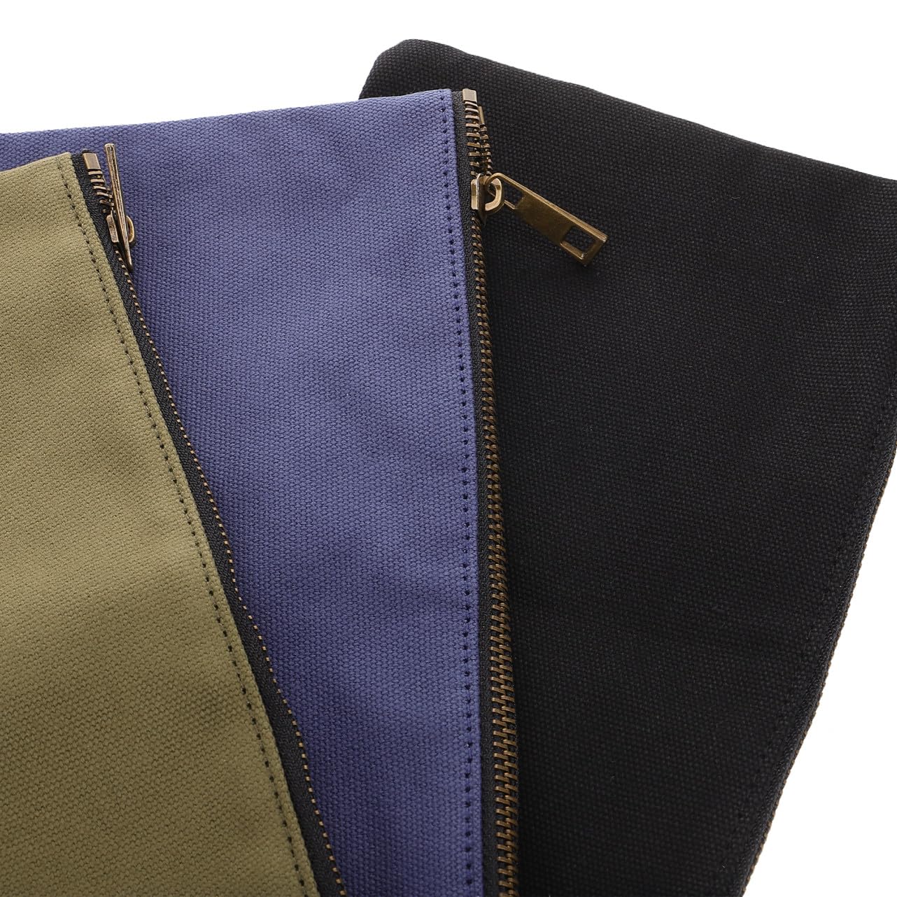 WOONEKY 3piezas Bolsa De Herramientas De Bolsa Pequeña Para Herramientas Cremallera Organizador Utilitaria Unidades De Talleres o Gabinetes