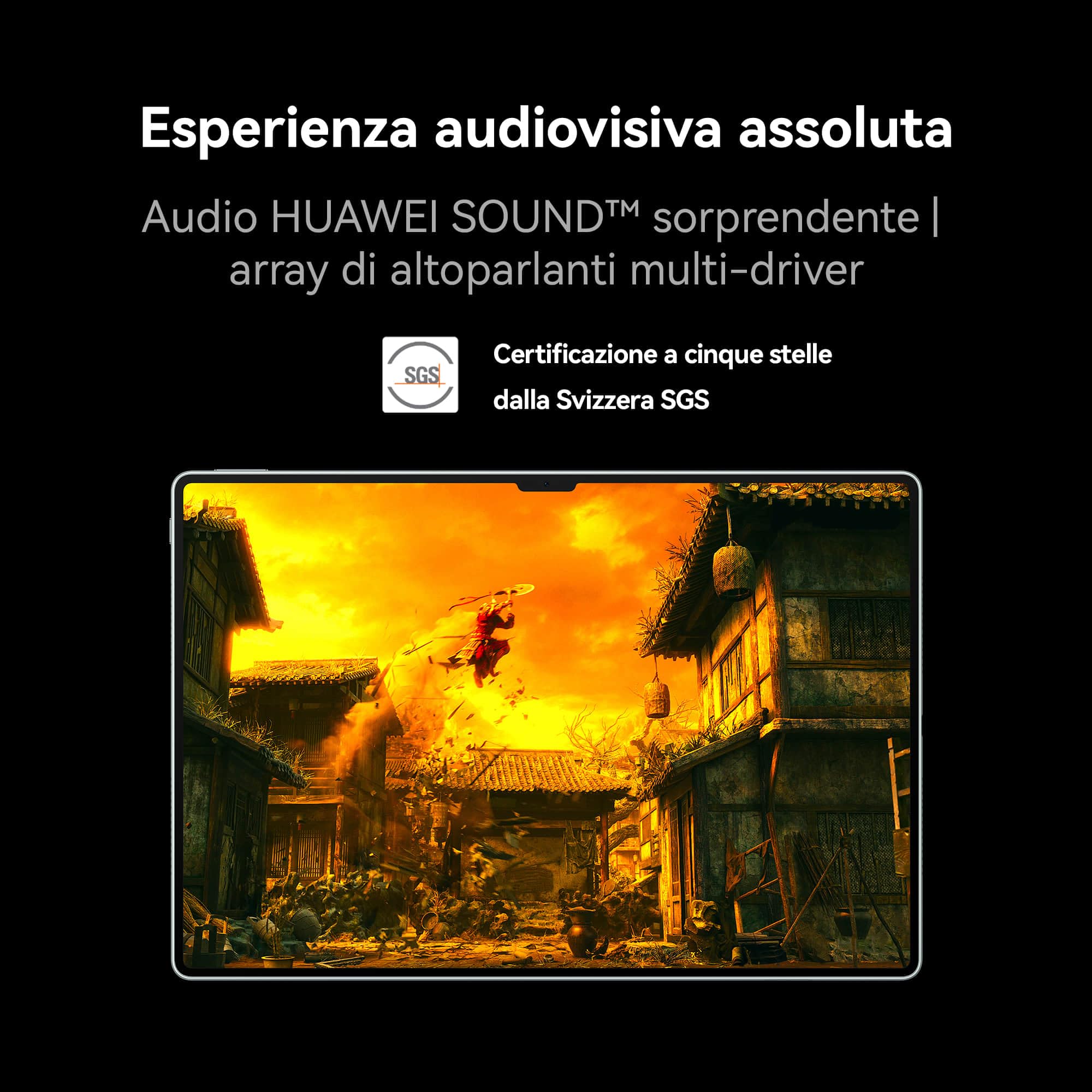 HUAWEI MatePad Pro 13.2” 12GB+256GB, Tablet, con Display OLED da 13.2 Pollici, M-Pencil Powered by NearLink, con tastiera touchpad, con 88W SuperCharge