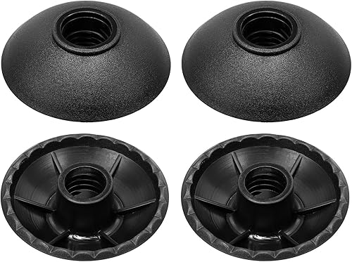 Paquete de 4 accesorios de repuesto para bastón de trekking, resistentes al desgaste, para esquí de barro, deportes de escalada al aire libre