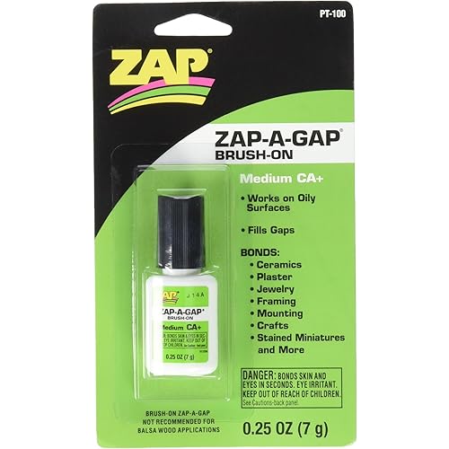 Pacer Technology (Zap) Brush on Zap a Gap Adhesives, 1/4 oz
