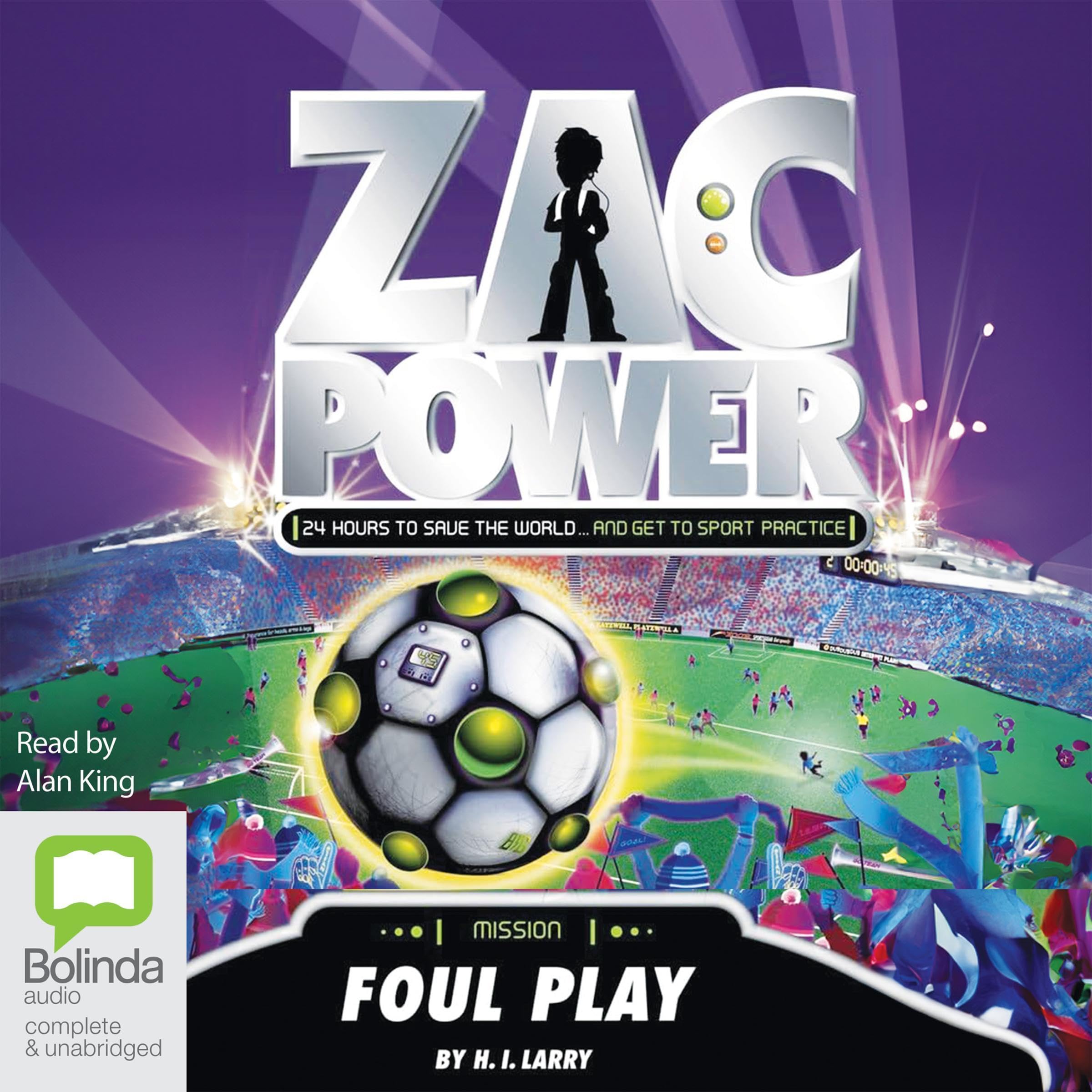 Cover art for Foul Play: Zac Power, Book 23