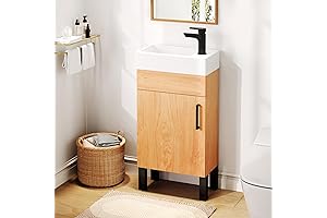 DWVO 16 Inch Bathroom Vanity Sink Cabinet: Space-Saving Solution for Small Bathrooms