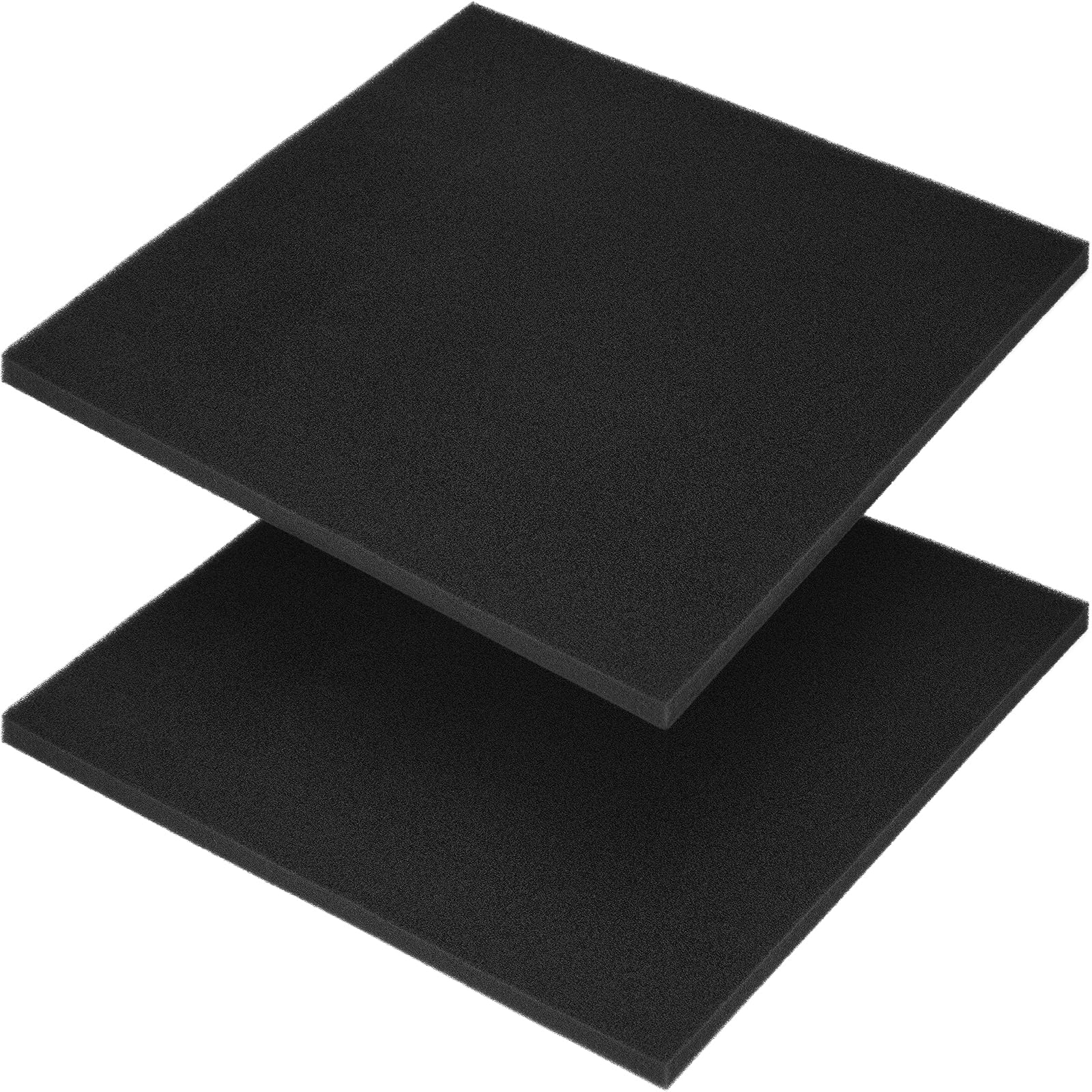 Borlech Aquarium Filter Sponge Pad, Filter Media Foam Sponges, Filter Accessories for Fish Tanks and Ponds (47 x 47 x 2 cm