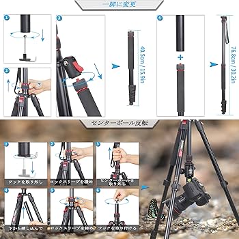 アルミ製三脚 最大荷重30kg アルミ製三脚 最大荷重30kg 三脚 | 株式会社テックス