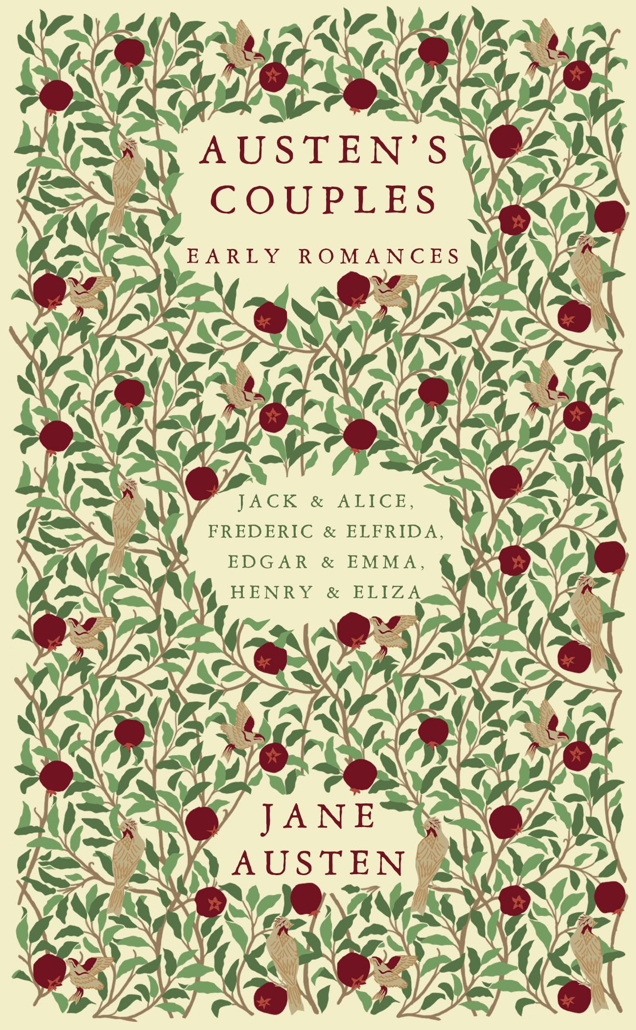 Austen's Couples : Early Romances (Frederic & Elfrida, Jack & Alice, Edgar & Emma, Henry & Eliza)