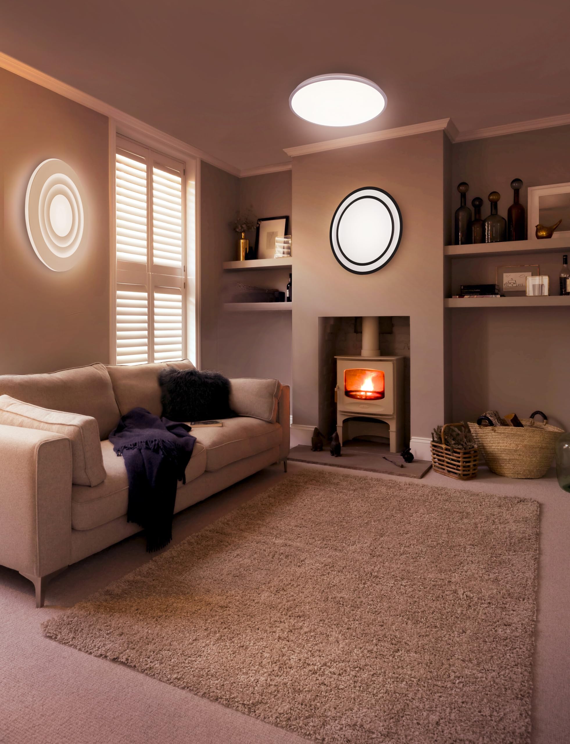 LEDVANCE Orbis Spiral Oval LED plafondlamp 36x30cm