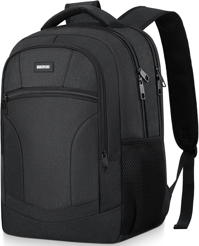 Backpack for Men and Women , Backpacks for School Teen Boys | Colleges Water Resistant Back Pack, Sturdy Computer Bag Gifts Fits 15.6 Inch Laptop, Black