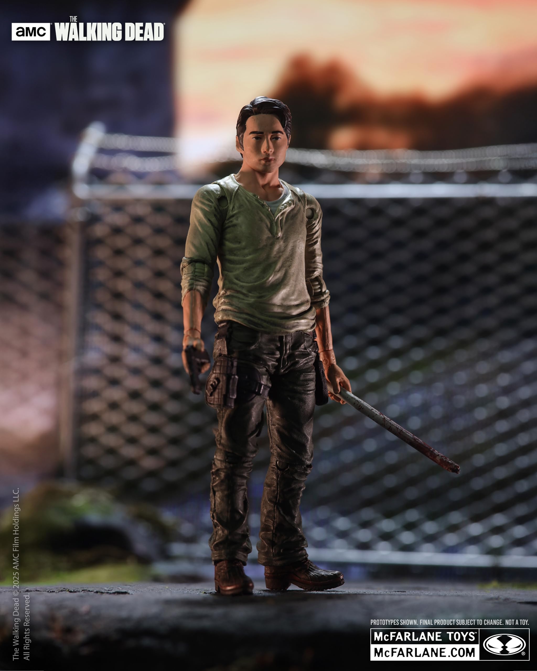 McFarlane Toys - Figura de acción de The Walking Dead Glenn de 5 Pulgadas