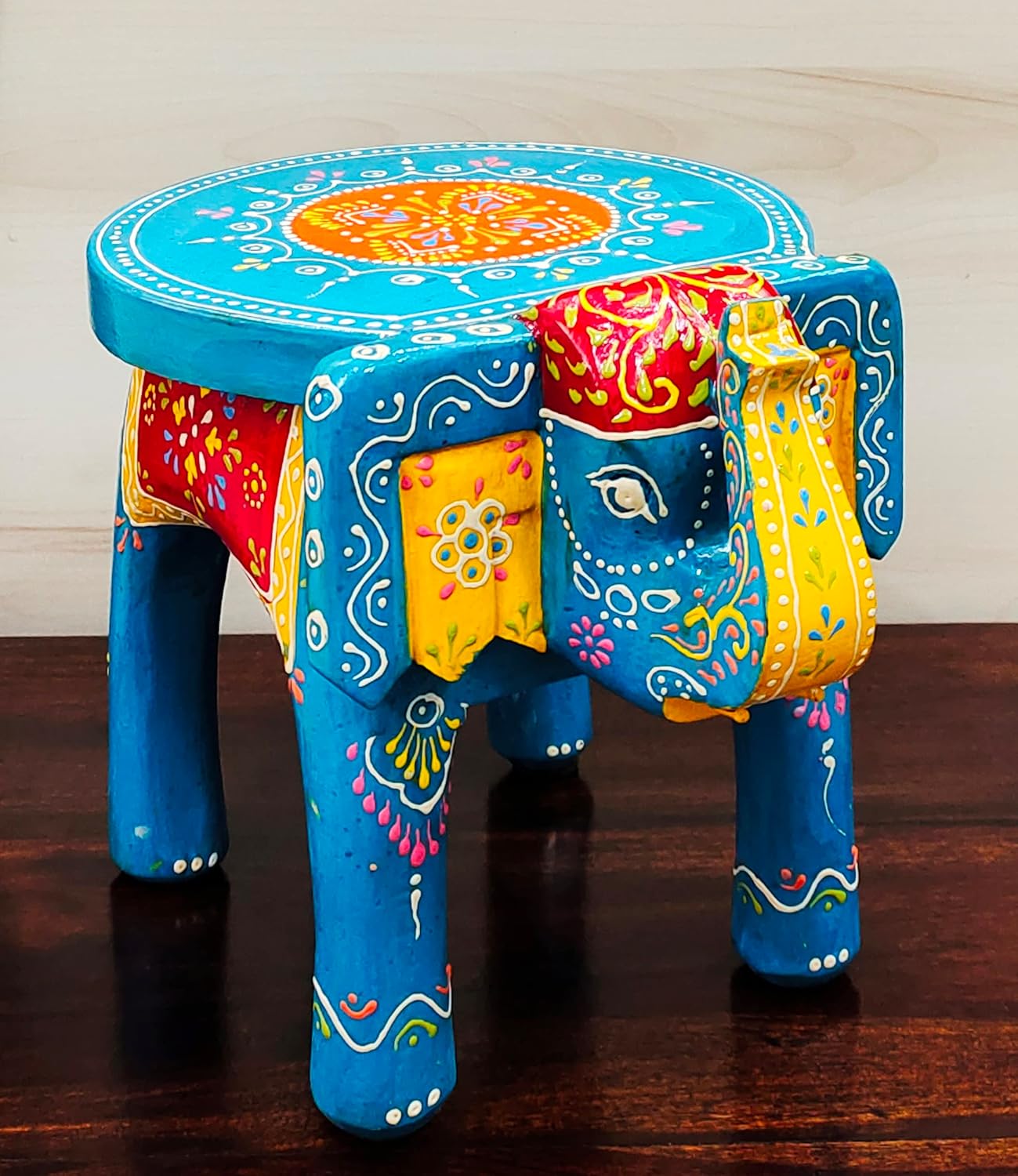 SA Handicraft Wooden Painting Decorative Rajastani Hand Painted